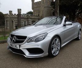 3.0 E350D V6 AMG LINE EDITION CABRIOLET G-TRONIC+ EURO 6 (START/STOP) 2DR