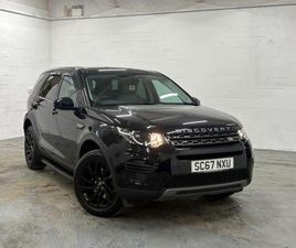 LAND ROVER DISCOVERY SPORT D180 2018 LAND ROVER DISCOVERY SPORT 2.0 TD4 180 SE 5DR AUTO ESTATE DIESEL AUTOMATIC