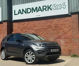 LAND ROVER DISCOVERY SPORT D240 2017 LAND ROVER DISCOVERY SPORT 2.0 SD4 240 HSE LUXURY 5DR AUTO ESTATE DIESEL AUTOMATIC