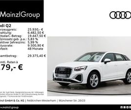 AUDI Q2 35 TFSI S TRONIC S LINE PANO MATRIX KAM. SHZ