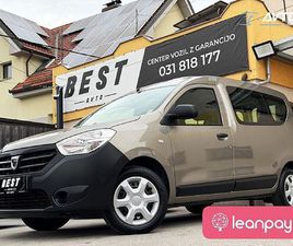 DACIA DOKKER AMBIANCE 1.6-SAMO 33.700KM-1.LAST-1.BARVA-KOT NOV