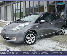 NISSAN LEAF TEKNA 11/12 SKINN RATT.VARME 360KAM NAVI BOSE EU 08/27