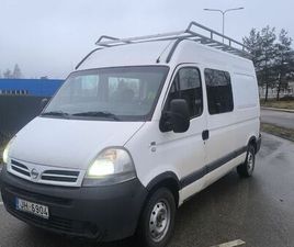 NISSAN INTERSTAR, CENA 3 300 €. В ПРОДАЖЕ НИССАН ИНТЕРСТАР (ОПЕЛЬ МОВАНО) ХОДУ, ДЕТАЛИ 2008 ПОЛНОМ - SLUDINĀJUMI