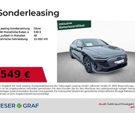 AUDI A6 E-TRON AUDI A6 E-TRON