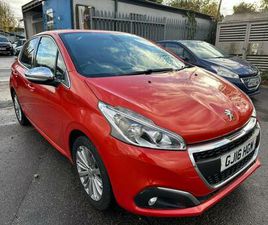PEUGEOT 208 1.2 PURETECH ALLURE EURO 6 5DR 2016