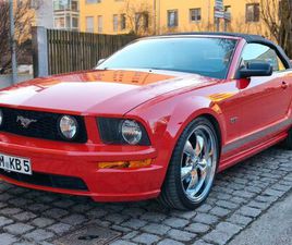FORD MUSTANG GT CABRIOLET 4,6 V8 LEDER ALU 20 ZOLL