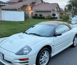 MITSUBISHI ECLIPSE SPYDER 2002 MITSUBISHI ECLIPSE SPYDER GT CONVERTIBLE 75K ORIGINAL LOW MILES!