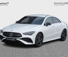 MERCEDES-BENZ CLA 180 7G-DCT MILD HYBRID DRIVE MO-I. ÁFÁ-S. GARANCIA. ISP. 1 TULAJDONOS
