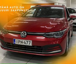 VOLKSWAGEN GOLF SW VOLKSWAGEN GOLF VARIANT STYLE 1,5 ETSI 110 KW (MHEV) DSG-AUTOMAATTI ** 1OM SUOMI-AUTO / WEBASTO / ACC / IQ-LIGHT / P.TUTKA / NAVI **