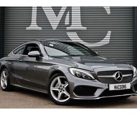 2017 MERCEDES-BENZ C-CLASS 2.1D C220D AMG LINE (START/STOP) COUPE 2D 9G-TRONIC PLUS