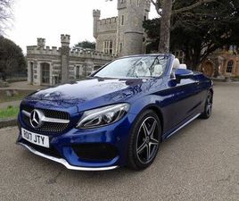 MERCEDES CLASSE C C 250 2017 MERCEDES-BENZ C-CLASS 2.1D C250D AMG LINE (PREMIUM PLUS)(START/STOP) CABRIOLET 2D 9G-TRONIC PLUS