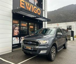 FORD RANGER WILDTRAK FORD RANGER SUPER CABINE 3.2L TDCI 200 CH WILDTRAK 4X4 HARDTOP CAMERA DE RECUL TVA RECUPERABLE