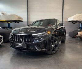 MASERATI LEVANTE SQ4 MASERATI LEVANTE SQ4 GRANSPORT – 430 CV GARANTIE 12 MOIS OFFERTE NERO RIBELLE ENTRETIEN À JOUR