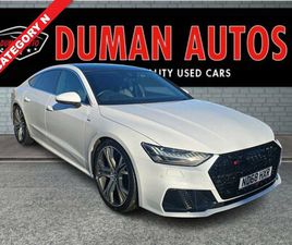 AUDI A7 SPORTBACK 2018 (68) - 3.0 TFSI V6 55 S LINE SPORTBACK VORSPRUNG 5DR PETROL S TRONIC QUATTRO EURO