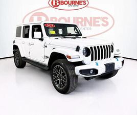 USED 2023 JEEP WRANGLER 4XE SAHARA HIGH ALTITUDE