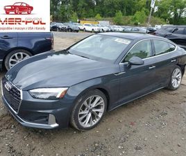 AUDI A5 PREMIUM PLUS 40 2022 2.0L 2.0 BENZYNA 201KM