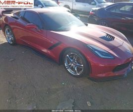 CHEVROLET CHEVELLE 2015 CHEVROLET CORVETTE 2DR STINGRAY CPE W1LT 6.2 460KM