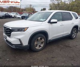 HONDA PILOT 2023 HONDA PILOT EX-L 7 PASSENGER AWD 3.5 BENZYNA 285KM