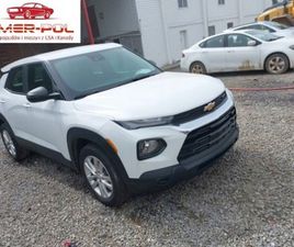 CHEVROLET TRAILBLAZER 2023R., LS, OD UBEZPIECZALNI, 1.2 BENZYNA 137KM