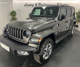 JEEP WRANGLER 2.0I T - 272 CH - 1ÈRE MAIN - SUIVI COMPLET - ETAT NEUF