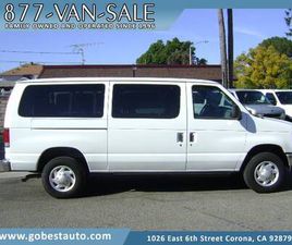 09 FORD ECONOLINE E350 12-PASSENGER CARGO VAN RV CAMPER BUS EX-CITY 44K MILES!