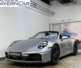 PORSCHE 911 CABRIOLET 992 CARRERA S PORSCHE 992 S CABRIO SPORTABGAS/CHRONO SITZLÜFT. MATRIX