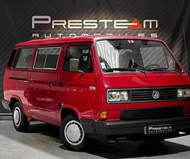 VOLKSWAGEN TRANSPORTER CCB TRANSPORTEUR T3 TYPE 25 JX 1.6 4 CYLINDRES EN LIGNE TURBOCOMPRESSÉ 51 KW