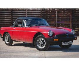 1980 19K MILES GENUINE UNRESTORED MG B ROADSTER MGB A VENDRE