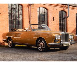 1973 ROLLS-ROYCE CORNICHE CONVERTIBLE