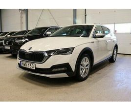 SKODA OCTAVIA SCOUT 2.0 TDI 4X4 1-ÄGARE D-VÄRM DRAG B-KAM