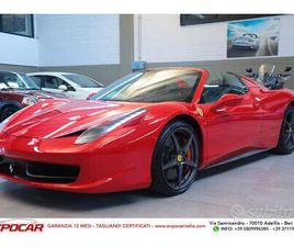 FERRARI 458 SPIDER DCT