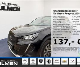 PEUGEOT 2008 PEUGEOT 2008 E- ACTIVE PACK TOUCH-RADIO+BLUETOOTH VOLL-L