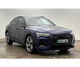 AUDI E-TRON SPORTBACK AUDI E-TRON SPORTBACK 300KW 55 QUATTRO 95KWH VORSPRUNG 5DR AUTO