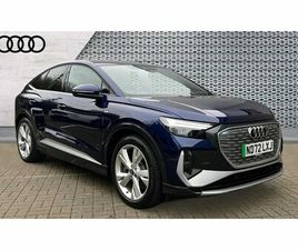 AUDI Q4 SPORTBACK E-TRON 40 AUDI Q4 SPORTBACK E-TRON S LINE 40