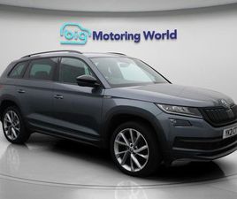 SKODA KODIAQ SKODA KODIAQ 1.5 TSI ACT SPORTLINE SUV 5DR PETROL DSG EURO 6 (START/STOP) (7 SEAT) (150 PS)