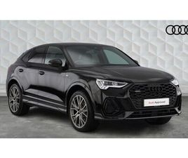 AUDI Q3 40 TFSI 2025 (25) 2.0 TFSI 45 BLACK EDITION SPORTBACK S TRONIC QUATTRO EURO 6 5DOOR