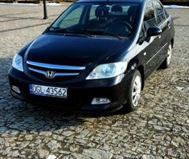 HONDA CITY 2008 1.3 BENZYNA NA ŁAŃCUCHU POLSKI SALON ZAKRZEWO • OLX.PL