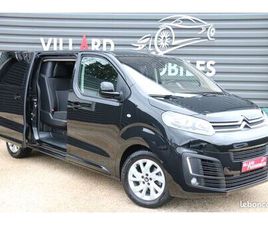 CITROËN JUMPY CABINE APPROFONDIE TAILLE M 2.0 BLUEHDI 180 CV DRIVER - 6 PLACES - BOITE AUTOMATIQUE - ATTELAGE -