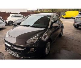VAUXHALL ADAM 2014 VAUXHALL ADAM 1.2I GLAM 3DR HATCHBACK PETROL MANUAL