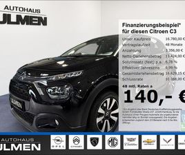 CITROEN C3 CITROËN C3 SHINE 110 RÜCKFAHRKAMERA SITZHEIZUNG TEMPOMAT