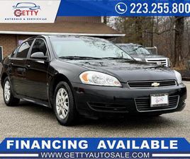 USED 2009 CHEVROLET IMPALA POLICE