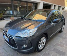 CITROEN DS3 DS DS 3 1.2 VTI 82 SO CHIC IMPIANTO GPL