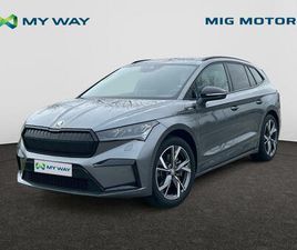 SKODA ENYAQ ENYAQ 85 SPORTLINE 82KWH 210KW (285PK) APP CONNECT // VERWAMD STUURWIEL // TREKHAAK // CAMERA ACHTER// ...
