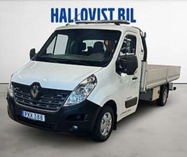 RENAULT MASTER CHASSI CAB 3.5T 170HK MANUELL KRANBIL BLIXTLJUS VÄRMARE