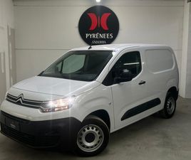 CITROEN BERLINGO CITROËN BERLINGO FURGÓ - 2024 A SANT JULIÀ DE LÒRIA