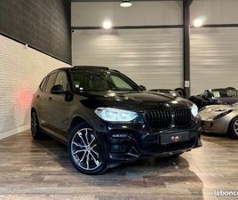 BMW X3 XDRIVE 30E BMW X3 G01 XDRIVE 30E M SPORT SHADOW BVA8 292CH SUIVI BMW + T-O + ACC + HK + PACK CARBONE + ATTELAGE