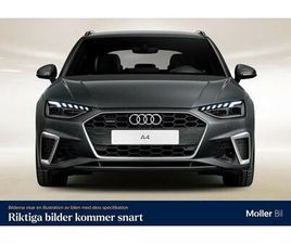 AUDI A4 AVANT 40 TFSI AVANT 40 TFSI Q S-LINE 204HK,VÄRMARE,DRAG