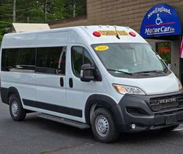 2024 RAM PROMASTER SLT 2500 SCHOOL BUS/ TRANSPORT VAN NEW