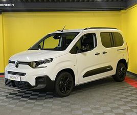CITROEN BERLINGO N1 1.5 BLUEHDI S&S - 130 - BV EAT8 TAILLE M MAX + ATTELAGE