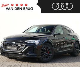 AUDI Q8 SPORTBACK E-TRON 50 QUATTRO S EDITION 95 KWH | LEDER | 360° CAMERA | B&O | ELEKTR. VERSTELBARE VOORSTOELEN |